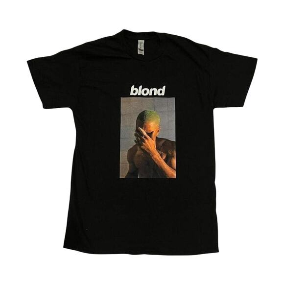 ★ Frank Ocean ‘Blonde’ Album Cover Green Hair Graphic T-Shirt Official Merch ★ - Picture 1 of 5